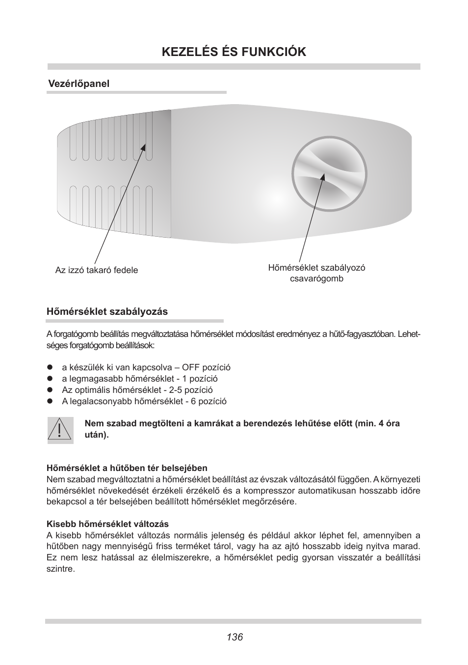 Kezelés és funkciók | AMICA EKS 16161 DE User Manual | Page 136 / 172