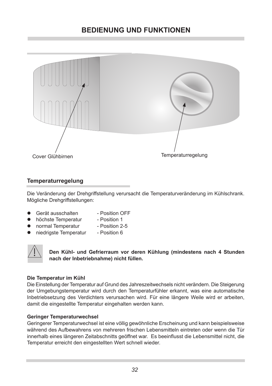 Bedienung und funktionen | AMICA EKS 16161 DE User Manual | Page 32 / 172