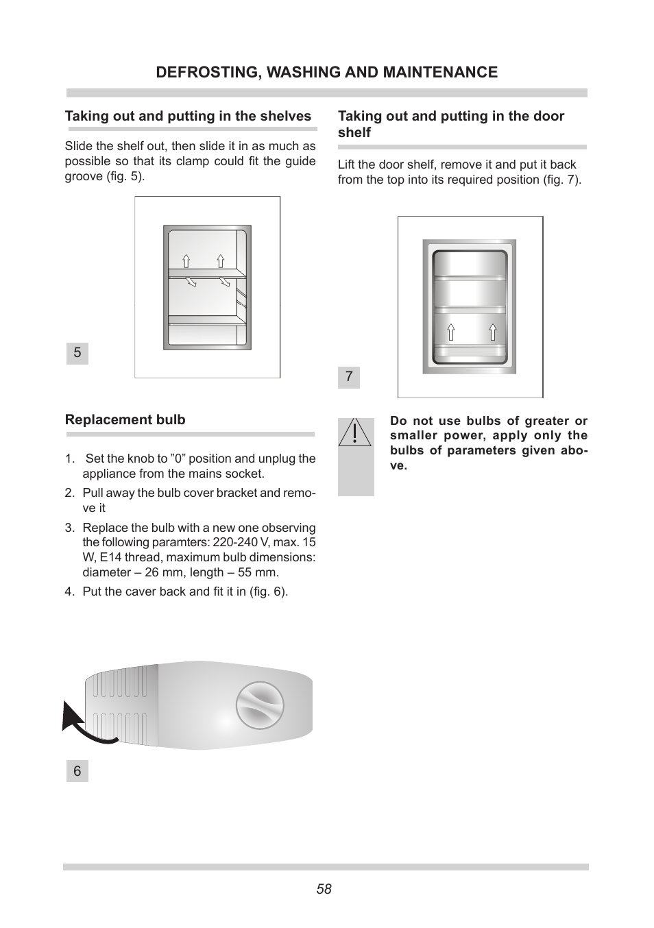 AMICA EKS 16161 DE User Manual | Page 58 / 172