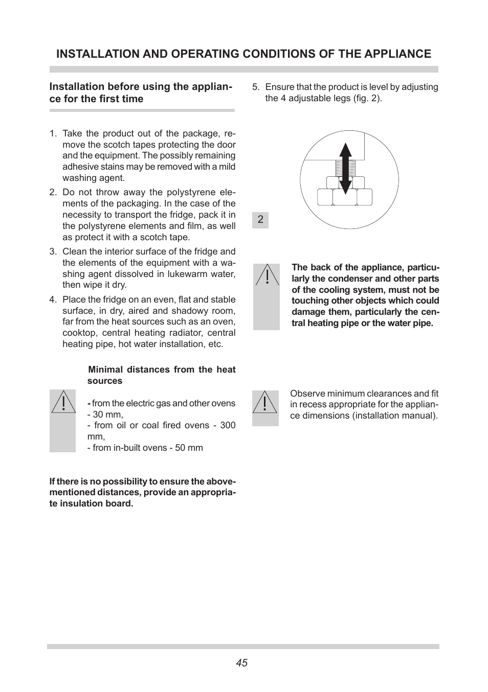 AMICA UVKS 16149 DE User Manual | Page 45 / 156