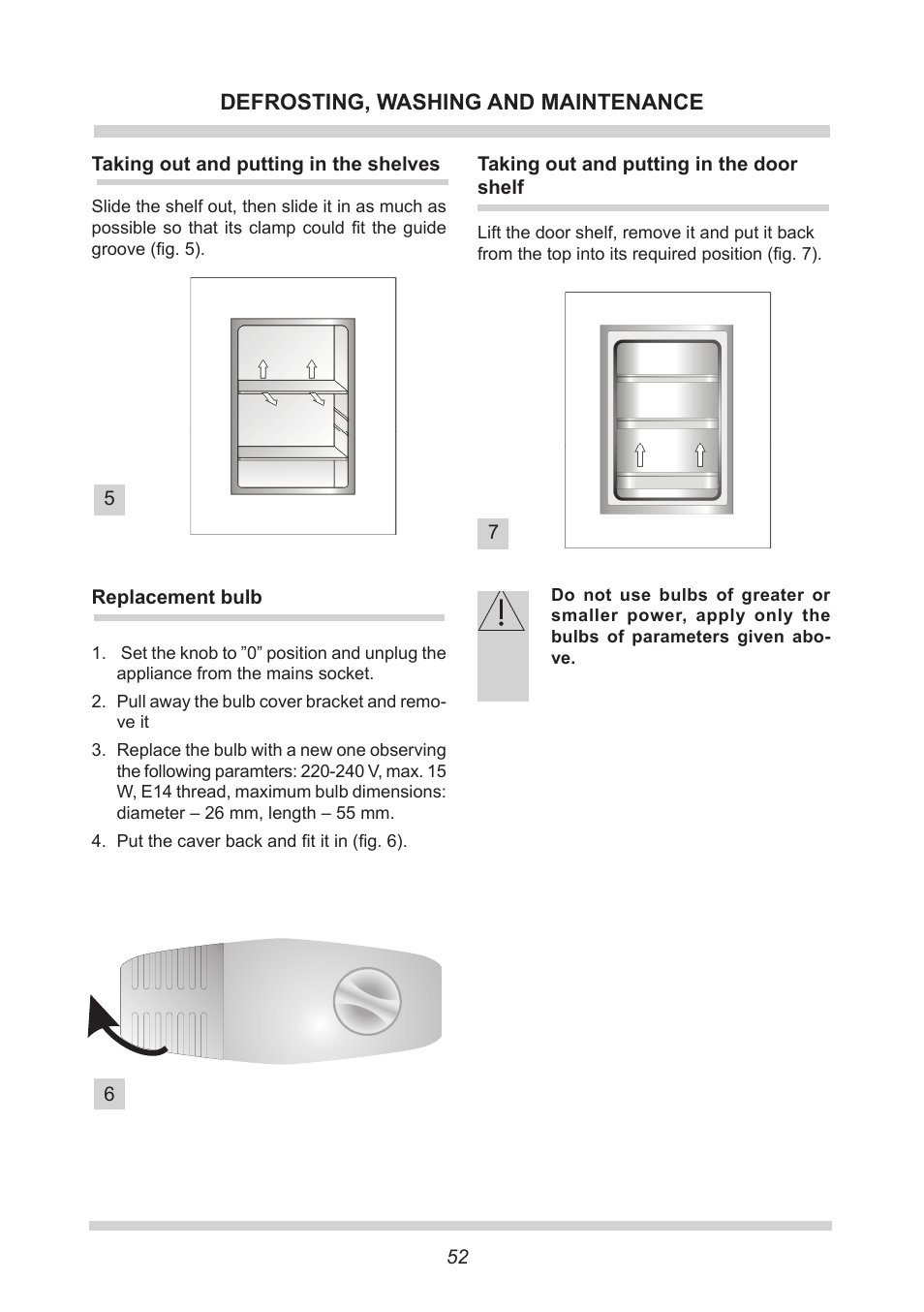 AMICA UVKS 16149 DE User Manual | Page 52 / 156