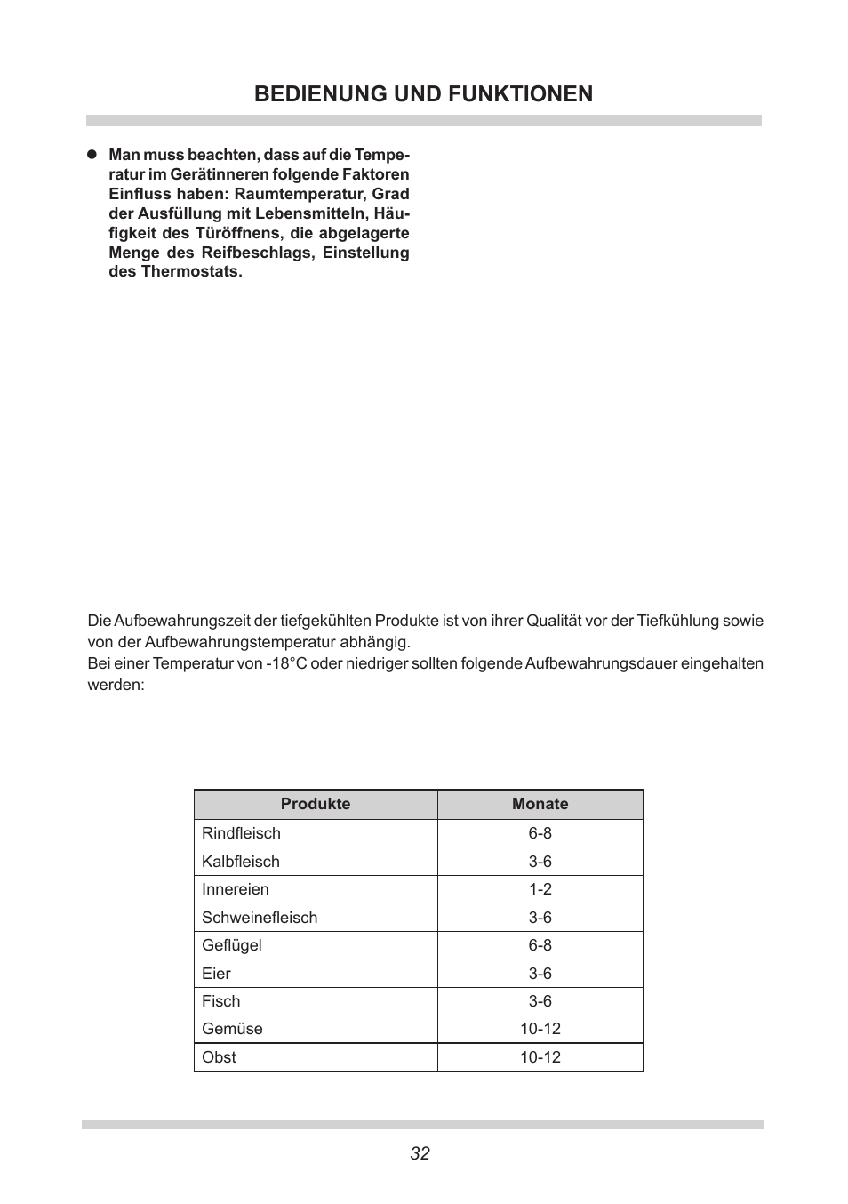 Bedienung und funktionen | AMICA UKS 16147 DE User Manual | Page 32 / 164