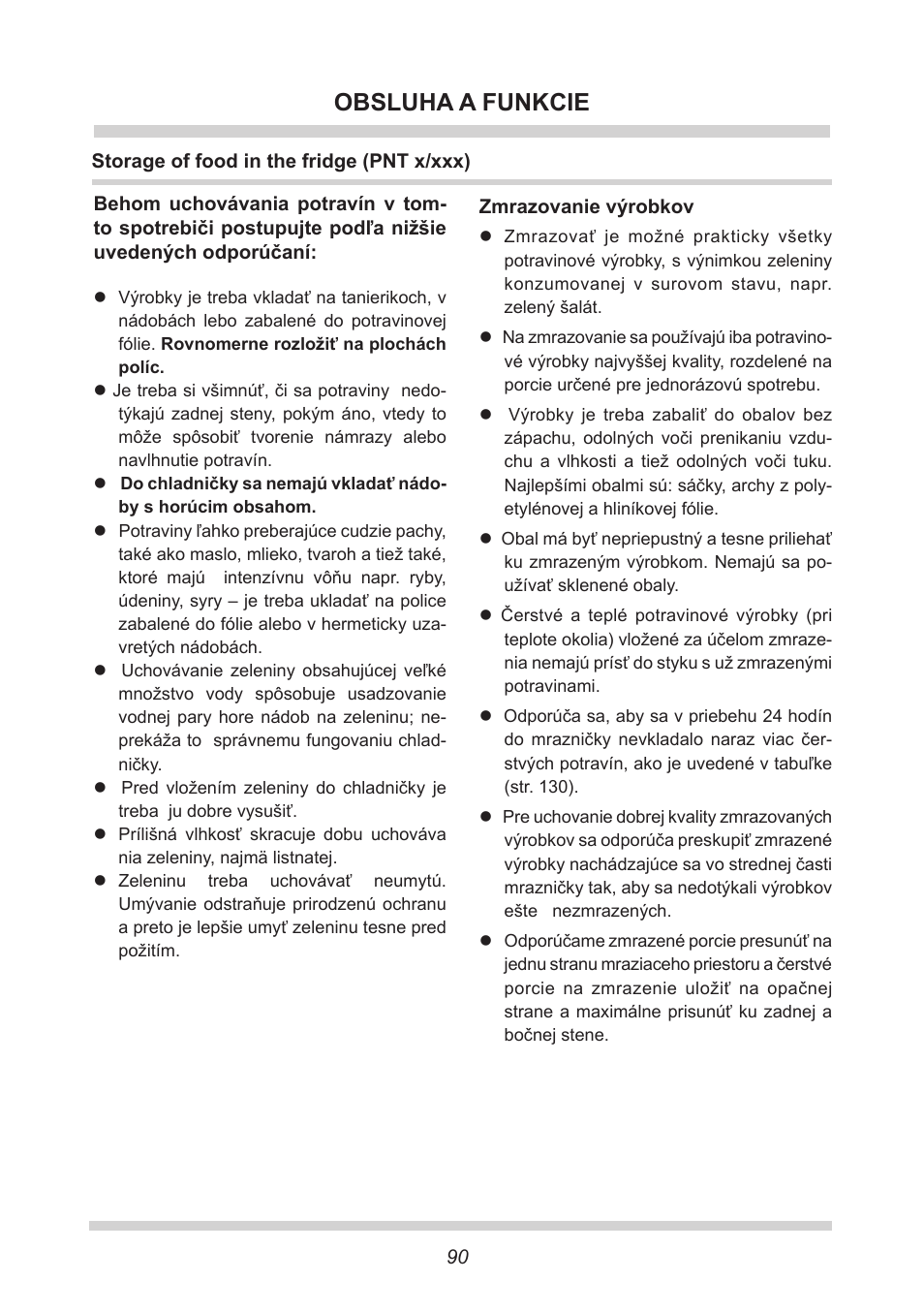 Obsluha a funkcie | AMICA UKS 16147 DE User Manual | Page 90 / 164