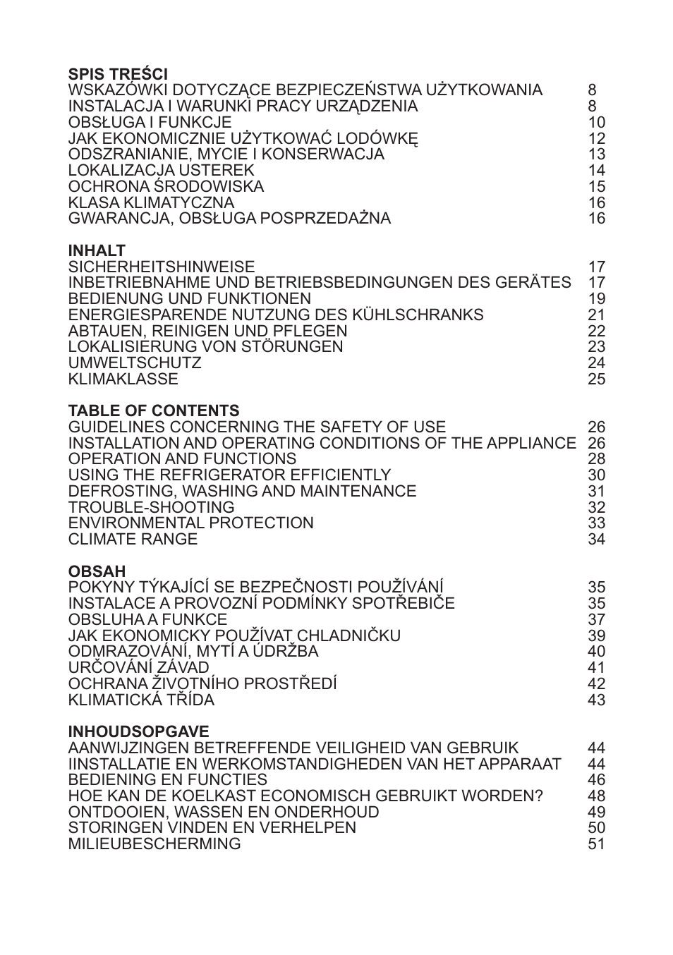 AMICA KS 15423 W DE User Manual | Page 2 / 64