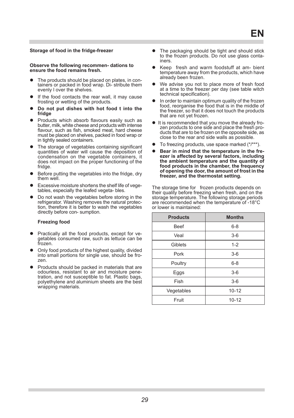AMICA KS 15423 W DE User Manual | Page 29 / 64