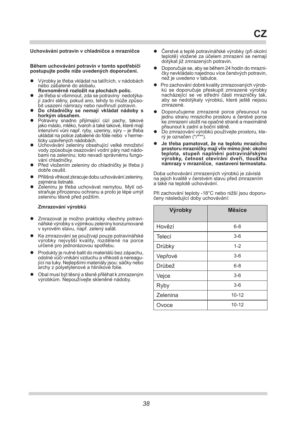 AMICA KS 15423 W DE User Manual | Page 38 / 64