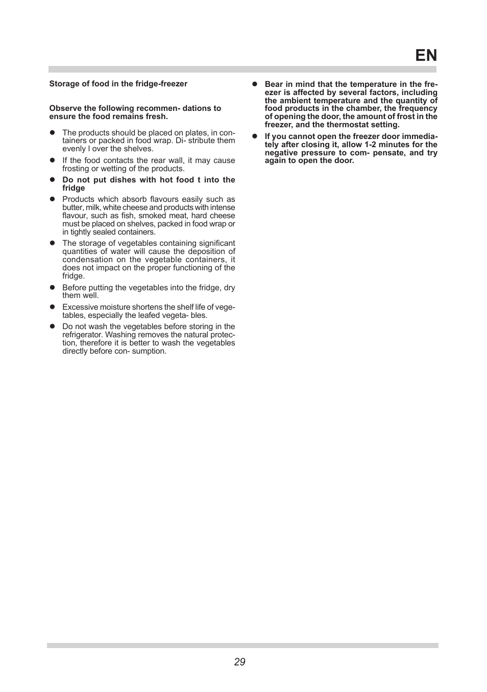 AMICA VKS 15422 W DE User Manual | Page 29 / 64