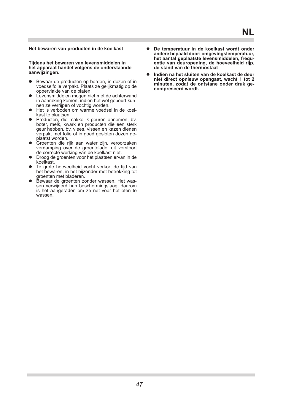 AMICA VKS 15422 W DE User Manual | Page 47 / 64