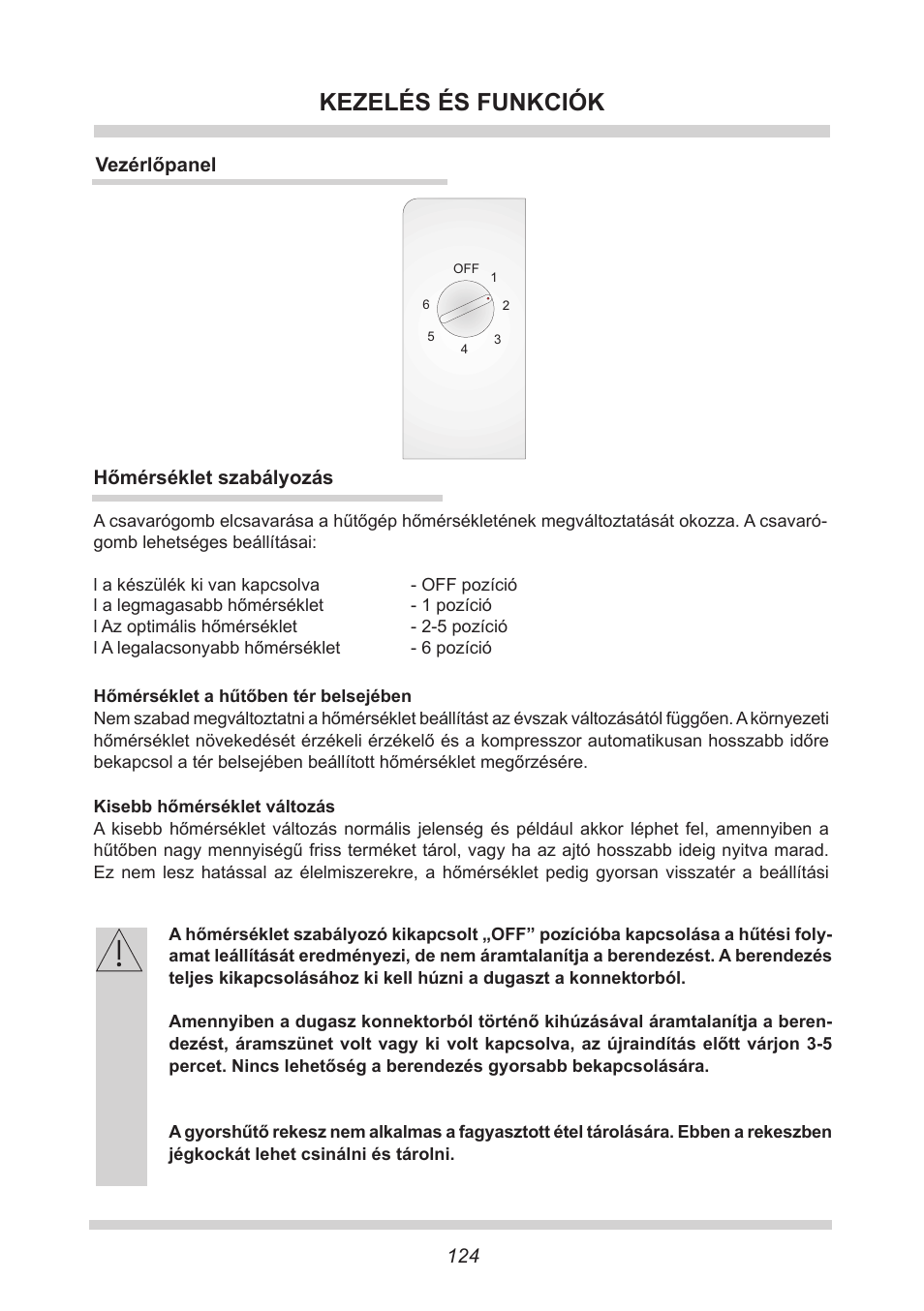 Kezelés és funkciók | AMICA KB 15340 W DE User Manual | Page 124 / 192