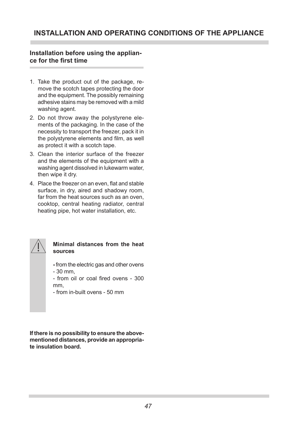 AMICA EGS 16163 DE User Manual | Page 47 / 164