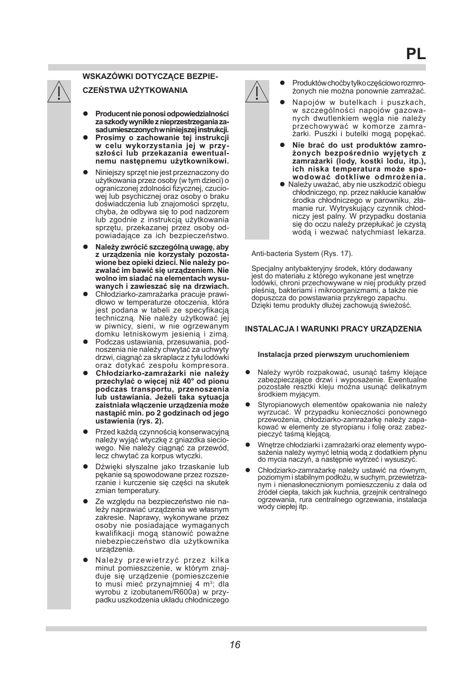 AMICA GS 15424 W DE User Manual | Page 16 / 60