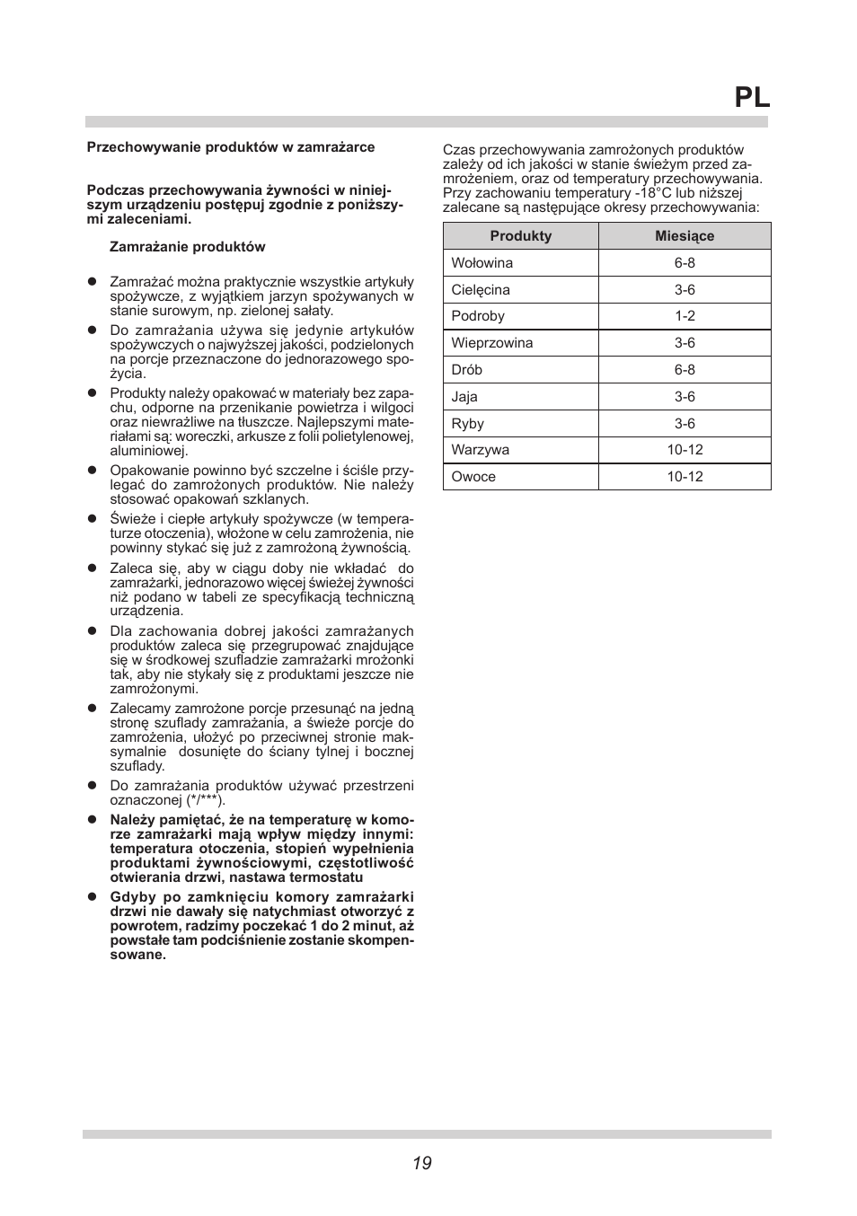 AMICA GS 15424 W DE User Manual | Page 19 / 60