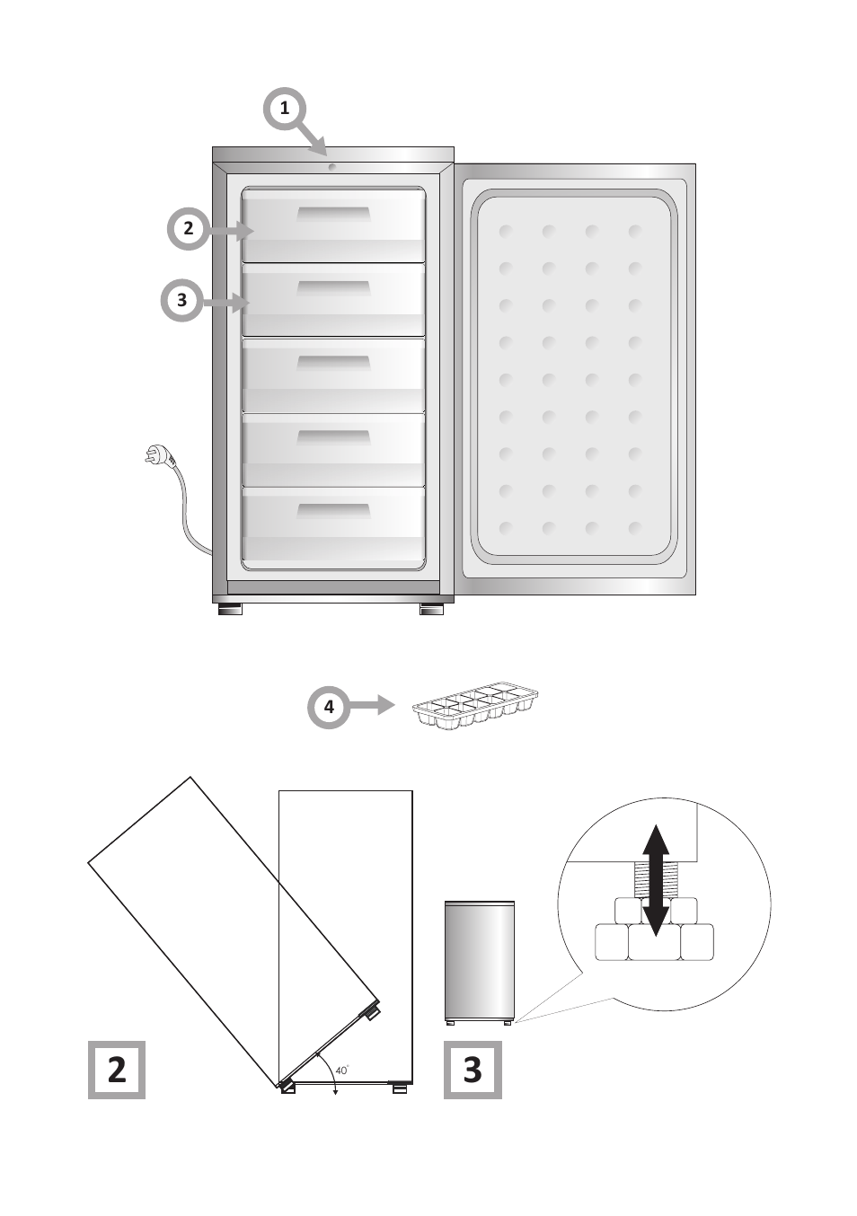 AMICA GS 15424 W DE User Manual | Page 4 / 60