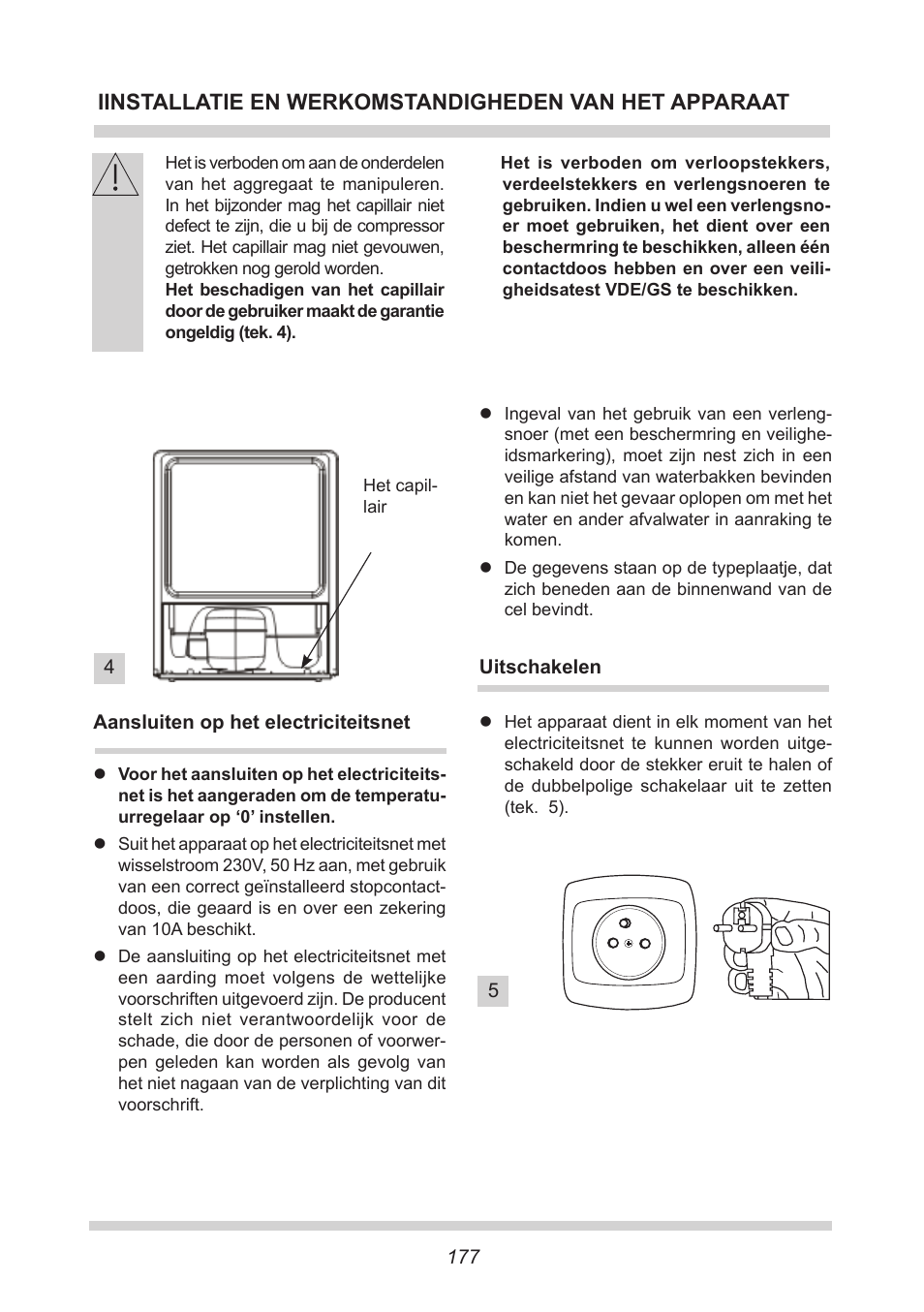 AMICA GB 15341 W DE User Manual | Page 177 / 190