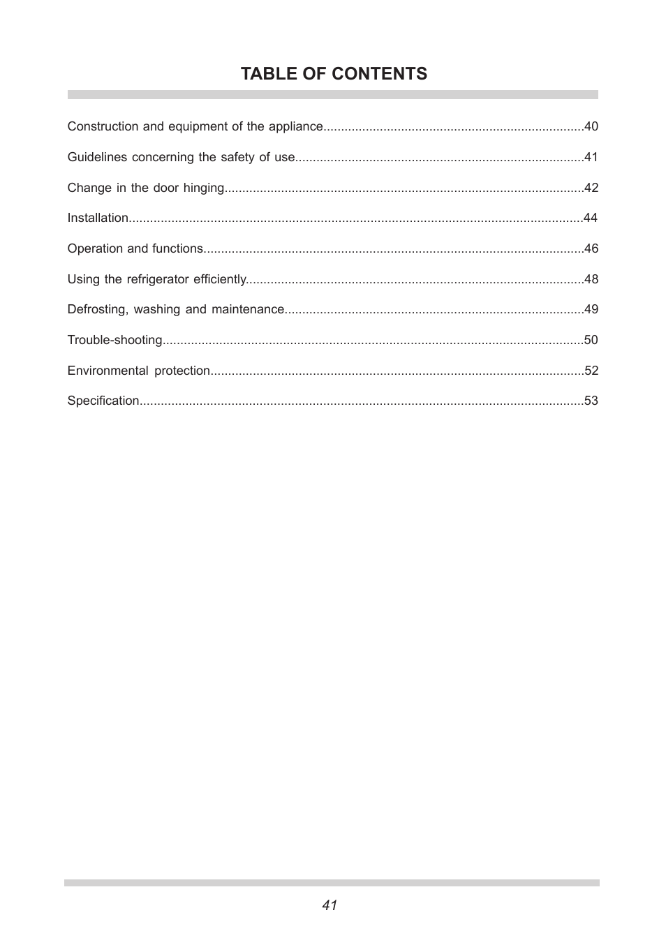 AMICA GB 15341 W DE User Manual | Page 41 / 190