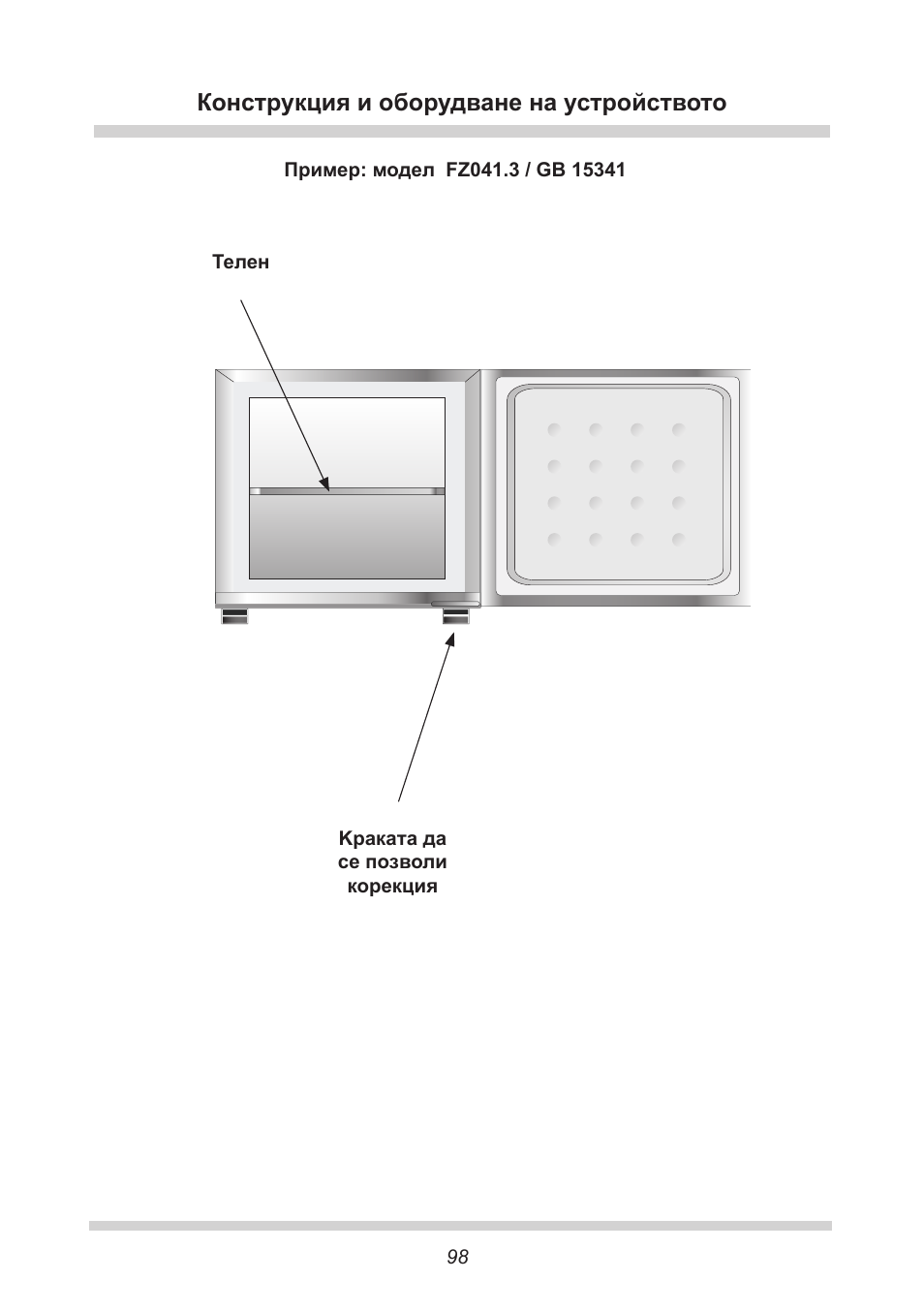 AMICA GB 15341 W DE User Manual | Page 98 / 190