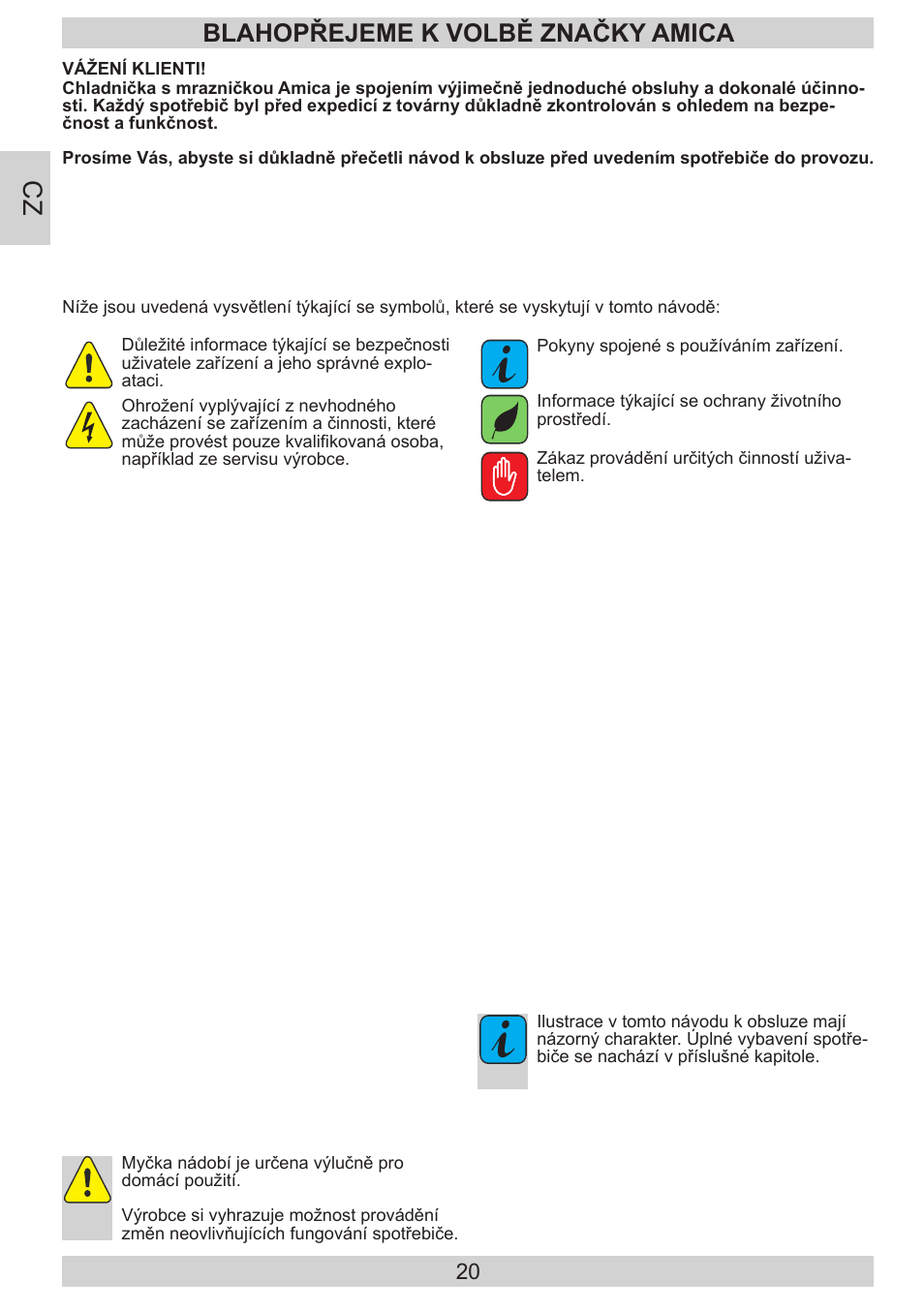 Blahopřejeme k volbě značky amica | AMICA EKGC 16187 DE User Manual | Page 20 / 84