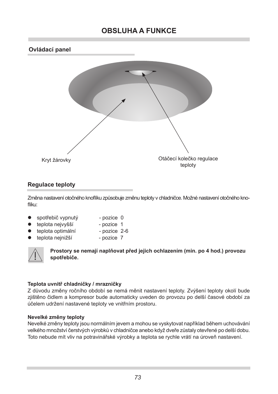 Obsluha a funkce | AMICA EKGC 16167 DE User Manual | Page 73 / 172