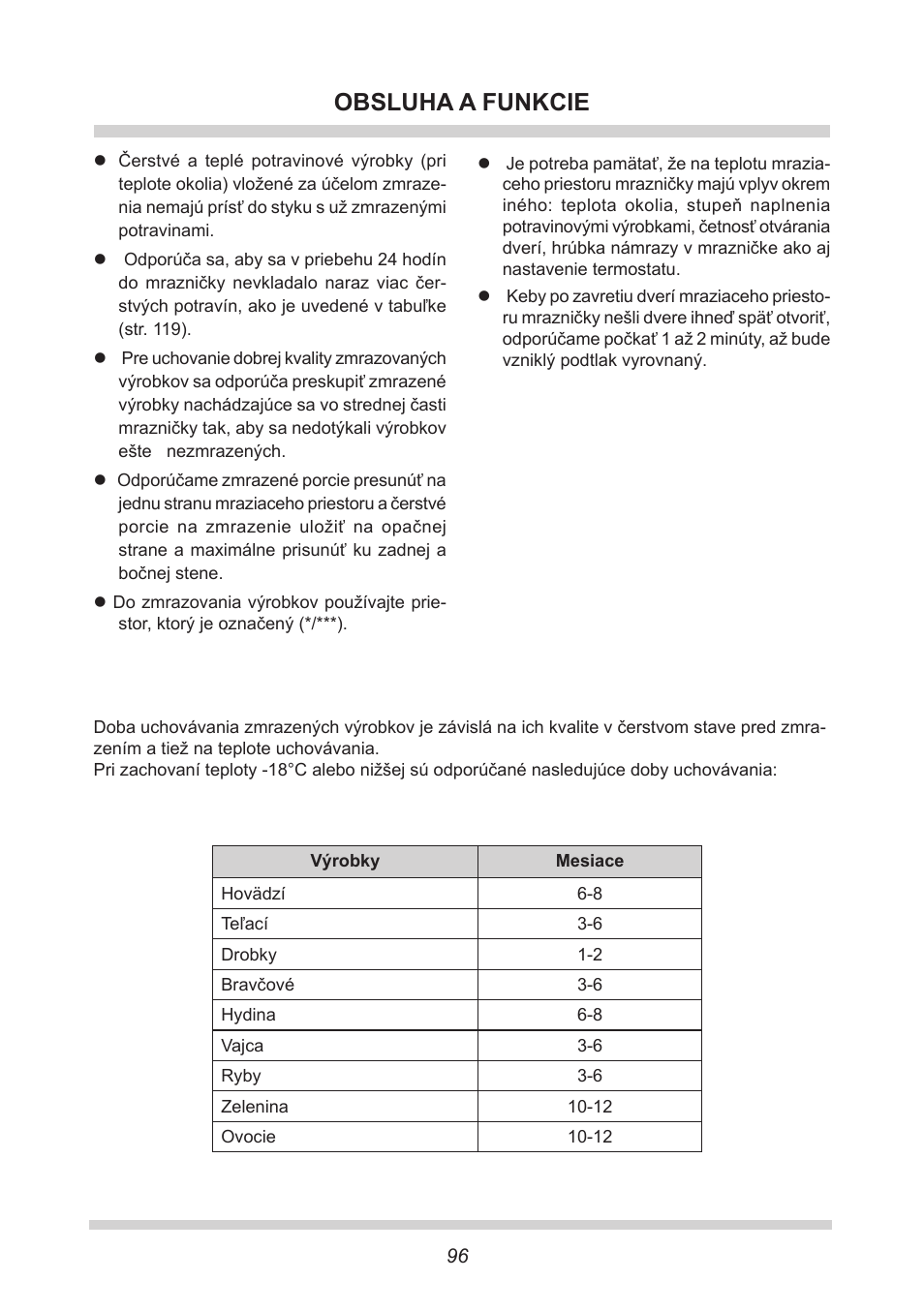 Obsluha a funkcie | AMICA EKGC 16167 DE User Manual | Page 96 / 172