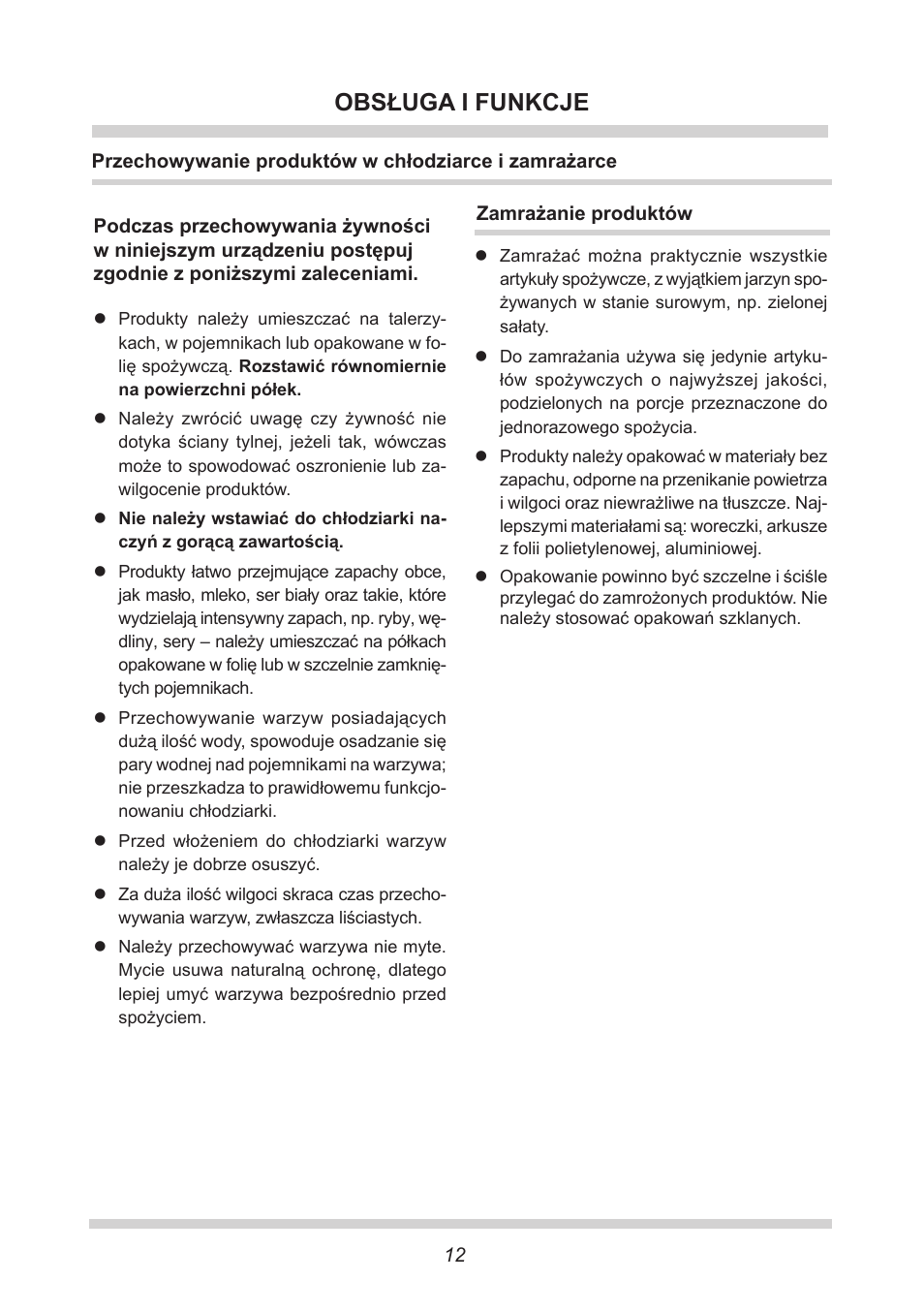 Obsługa i funkcje | AMICA EKGC 16166 DE User Manual | Page 12 / 172