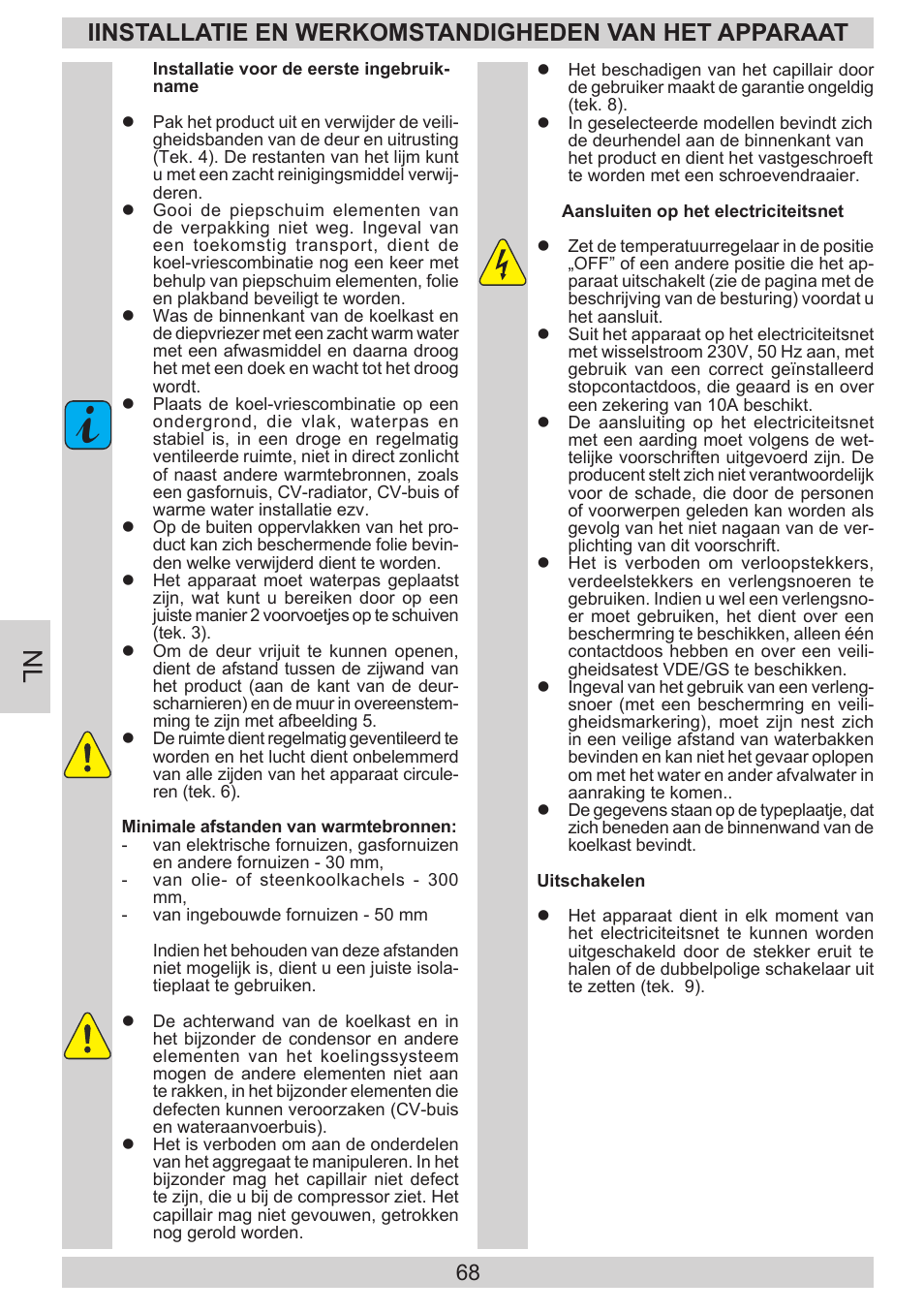 AMICA KGC 15800 E DE User Manual | Page 68 / 80