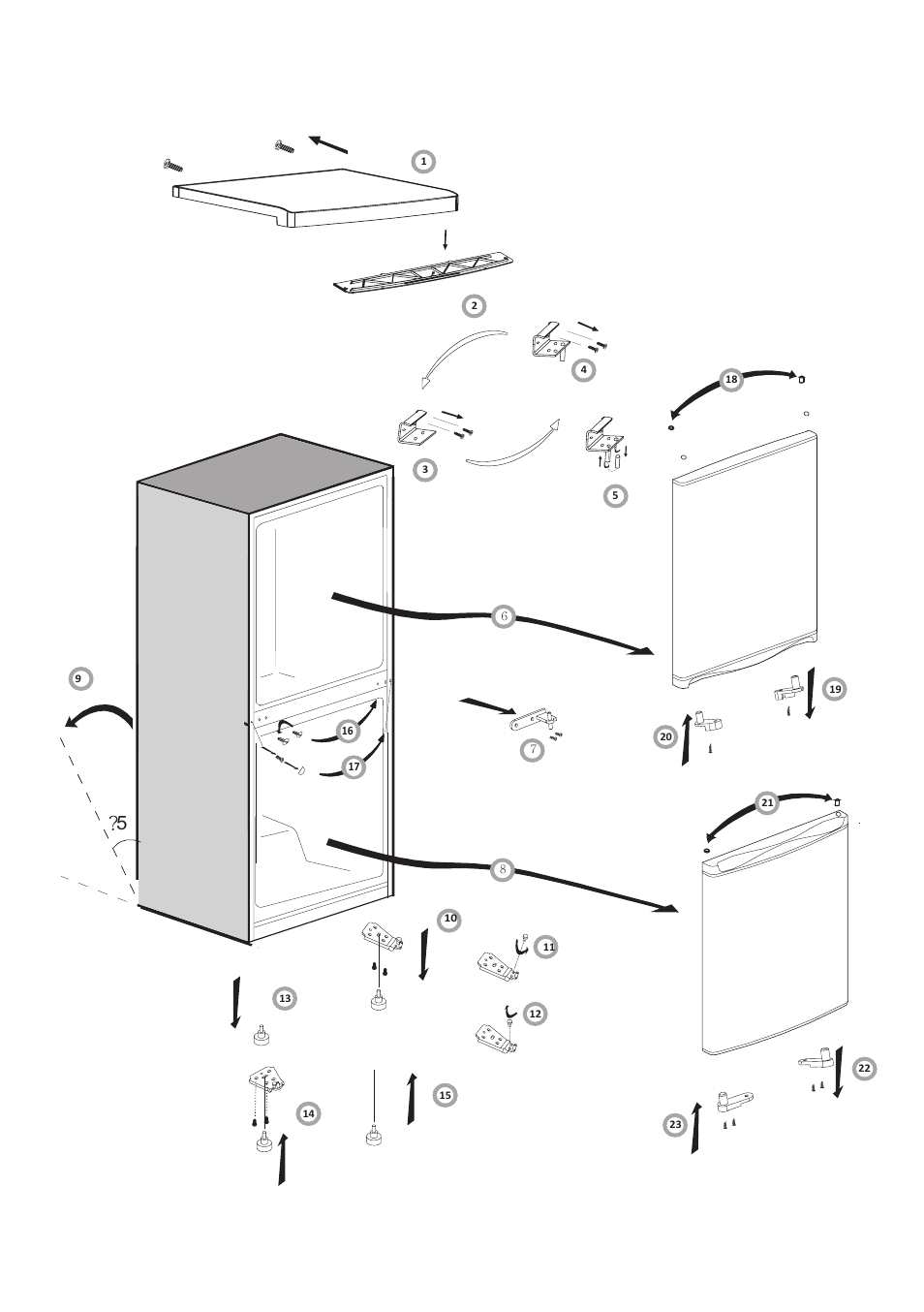 AMICA KGC 15433 W DE User Manual | Page 62 / 64