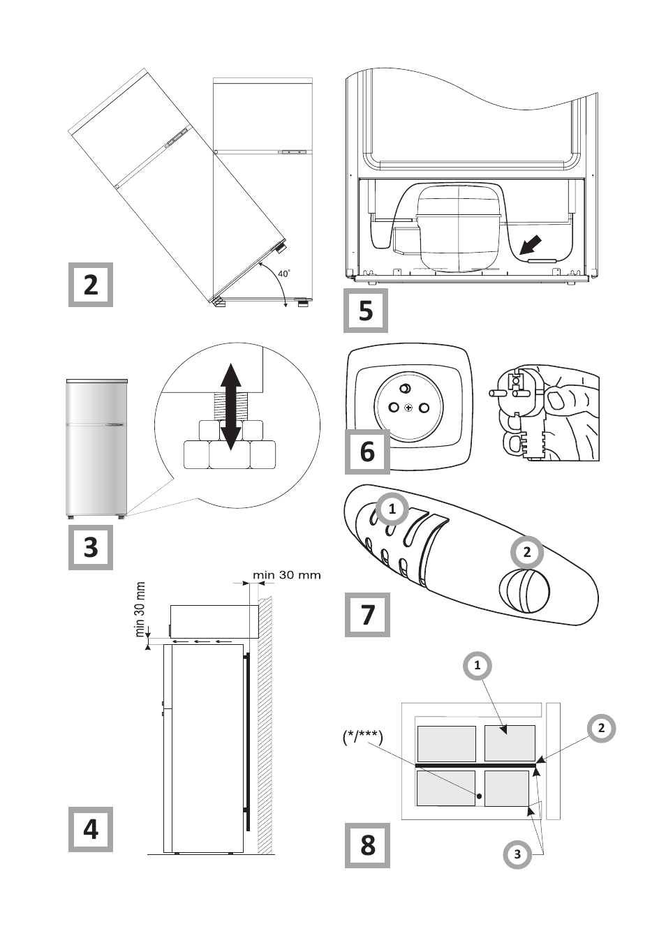 AMICA KGC 15425 W DE User Manual | Page 6 / 66