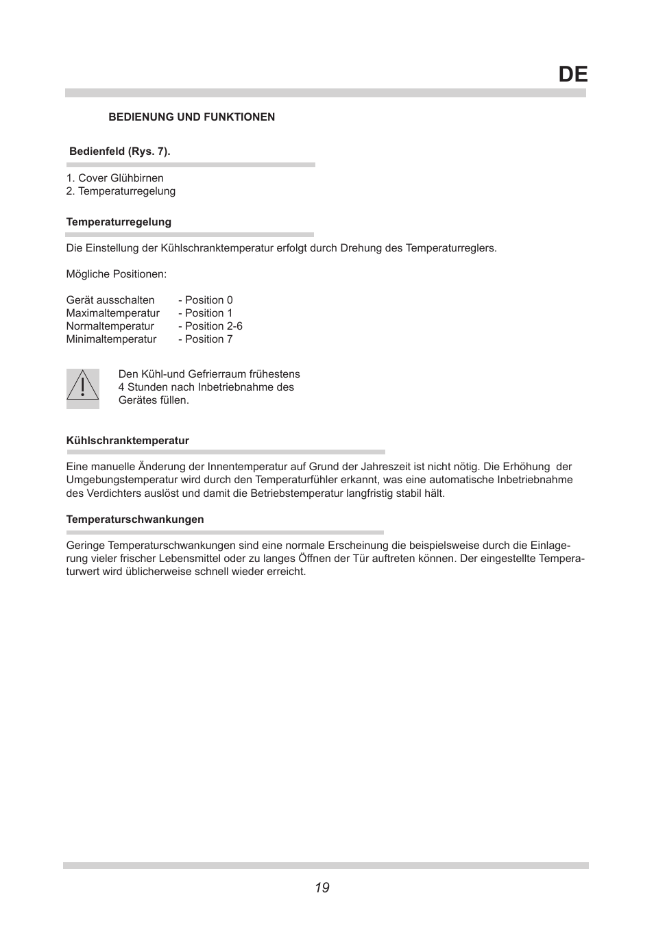 AMICA FM106.4 User Manual | Page 19 / 64