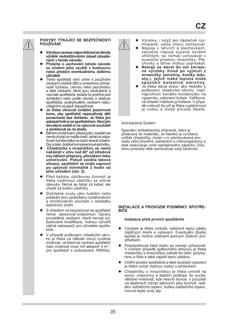 AMICA FM106.4 User Manual | Page 35 / 64