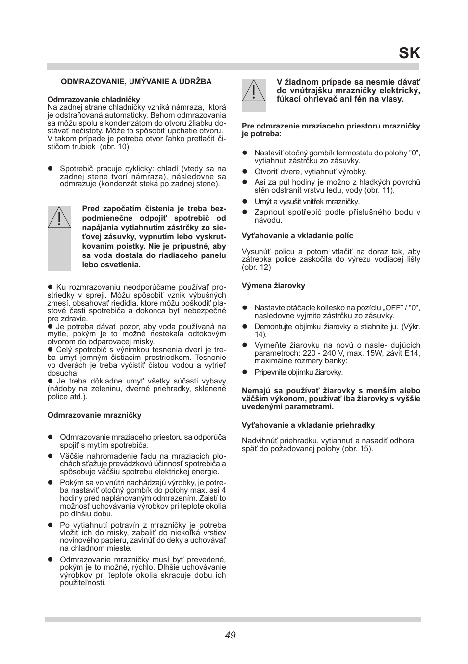 AMICA FM106.4 User Manual | Page 49 / 64