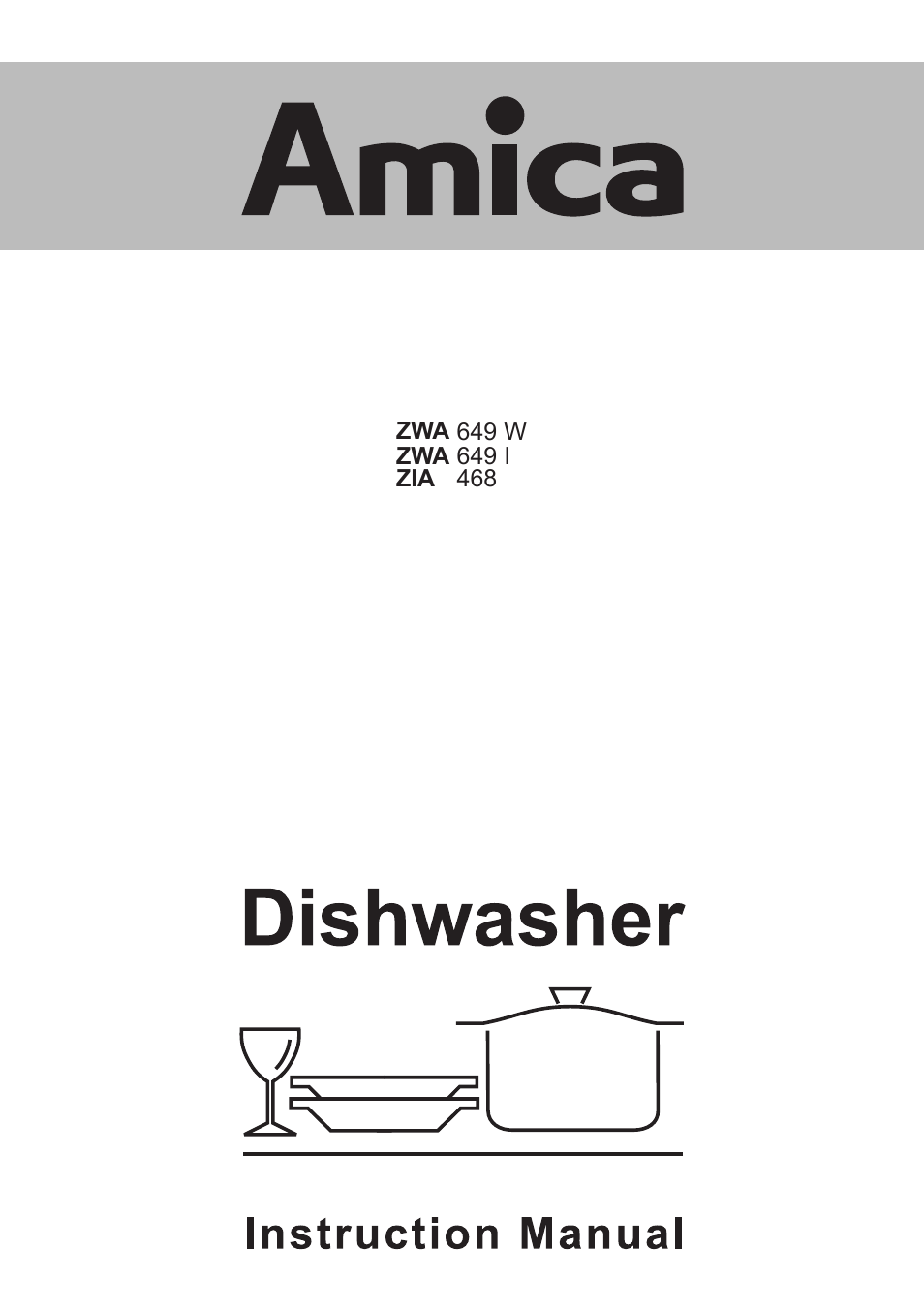 AMICA ZIA 468 User Manual | 34 pages