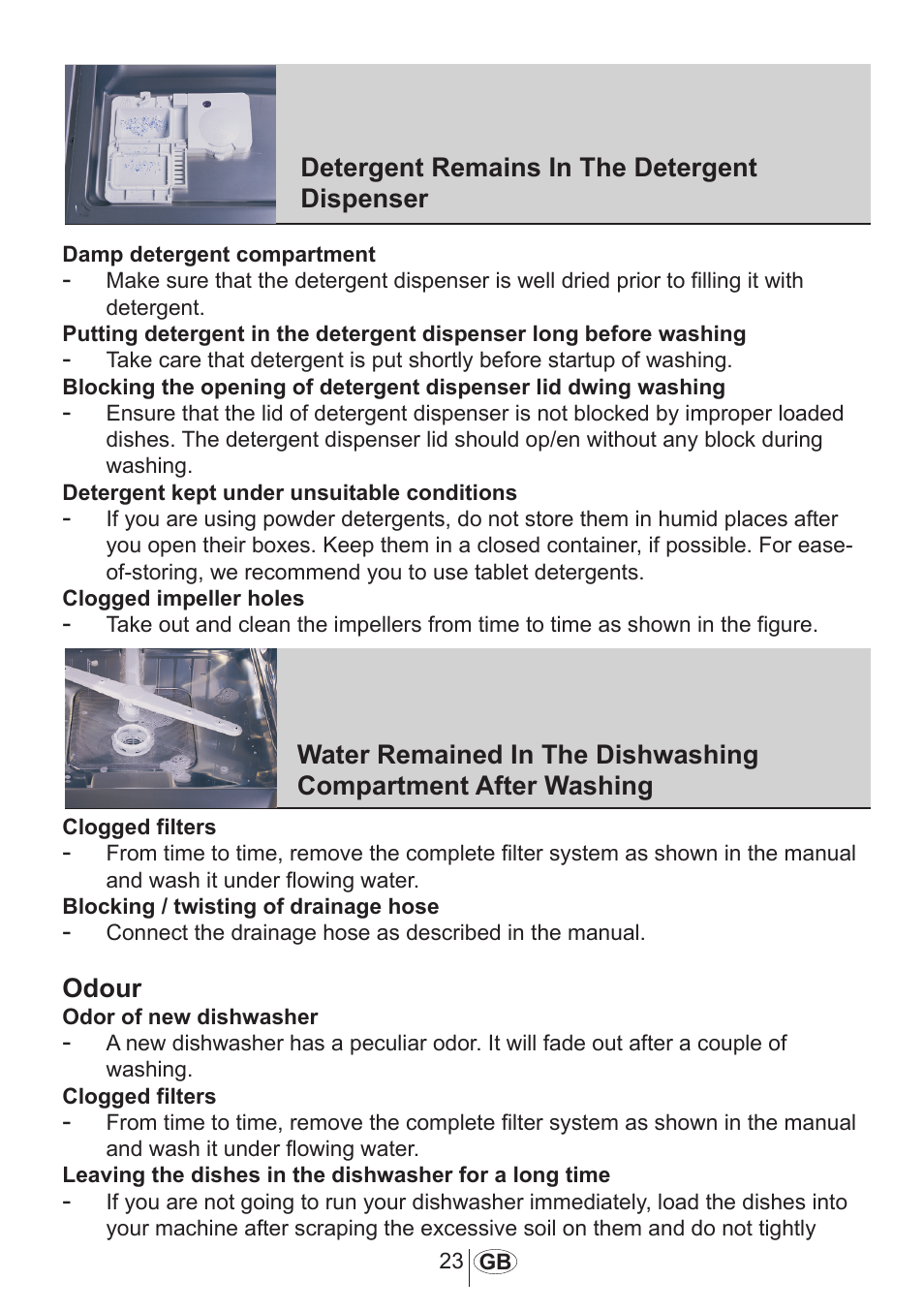 AMICA ZIA 448 User Manual | Page 24 / 27