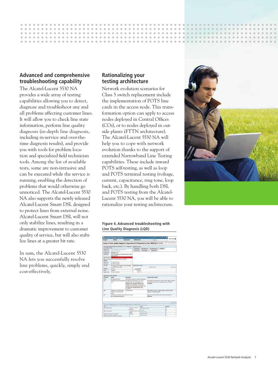Rationalizing your testing architecture | Alcatel-Lucent 5530 User Manual | Page 7 / 16