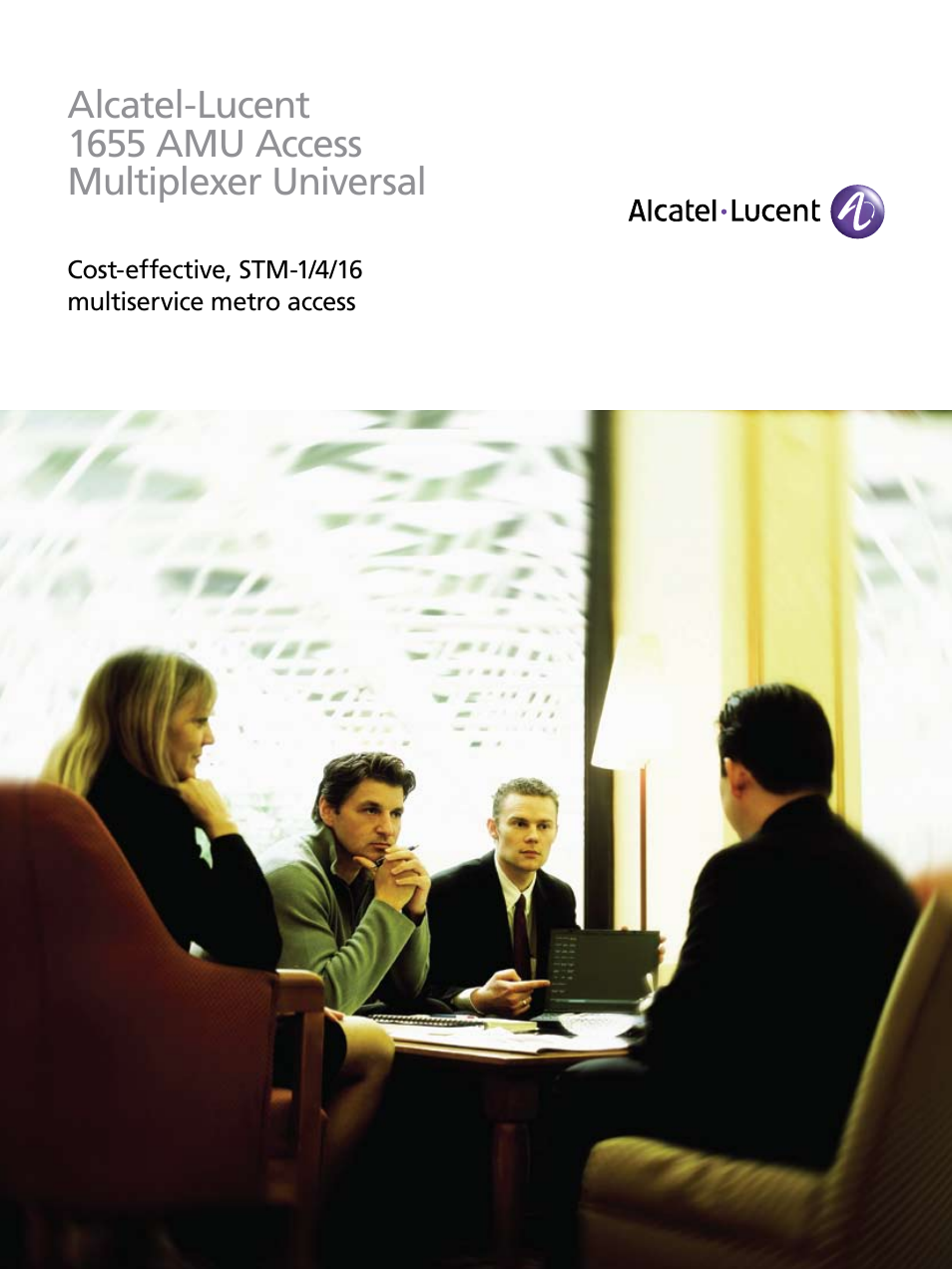 Alcatel-Lucent 1655 AMU User Manual | 12 pages