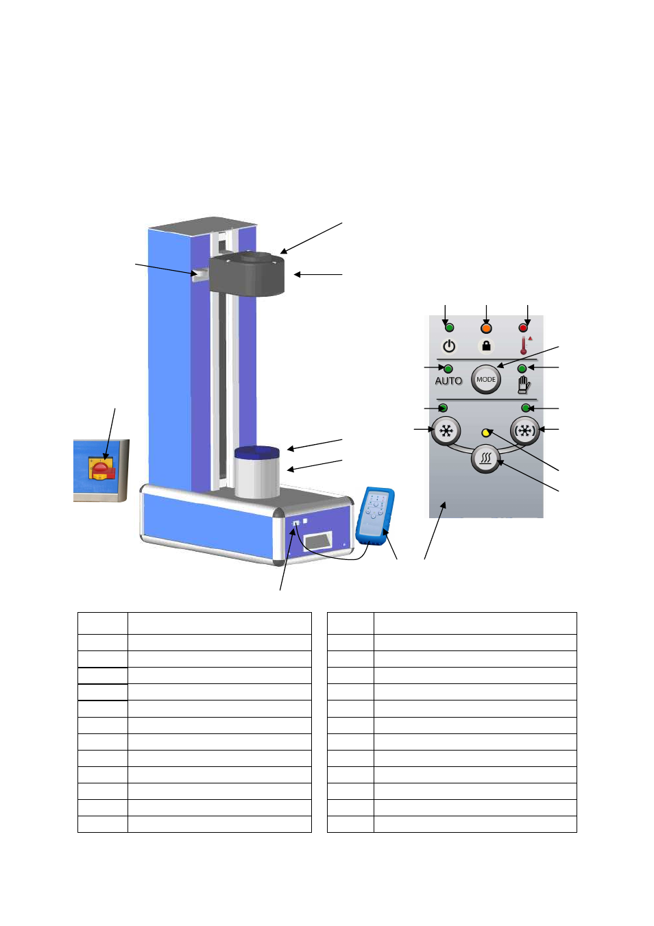 1 – descriptive, 1 nomenclature | Lyndex-Nikken Shrink Fit Machine Instructions User Manual | Page 3 / 19