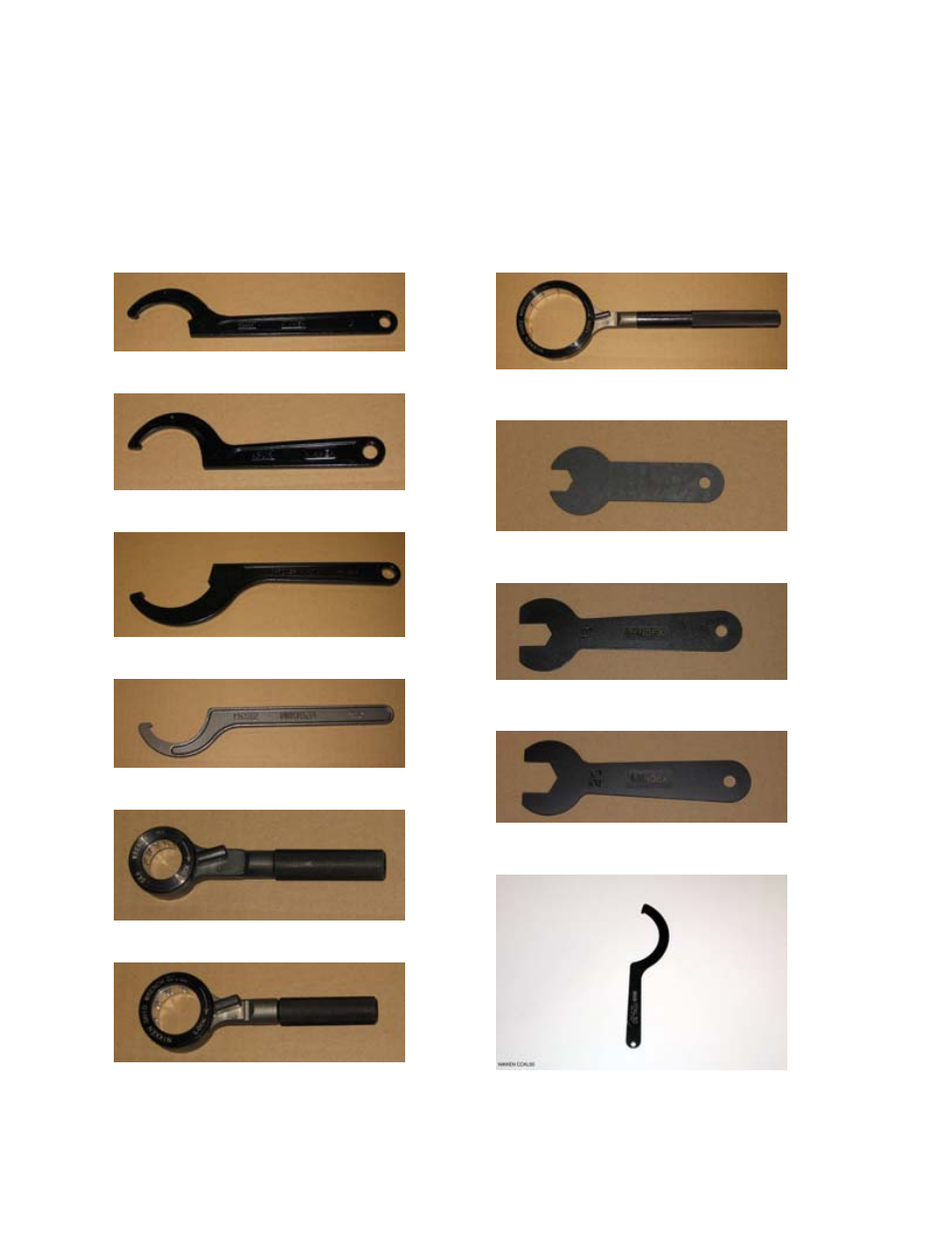 Lyndex-Nikken Wrenches Guide User Manual | 3 pages