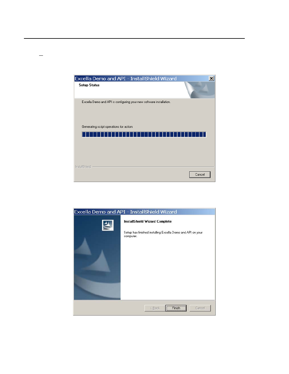 Igure, Etup, Tatus | Nstallation, Omplete | MagTek Excella Windows API99875313 User Manual | Page 72 / 104