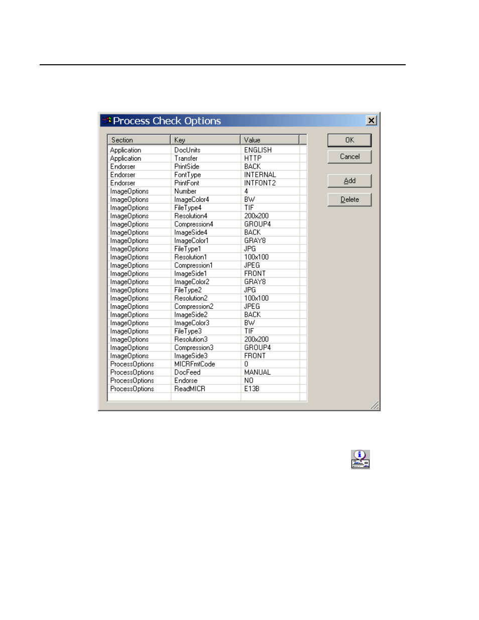 Igure, Rocess, Heck | Ptions | MagTek Excella Windows API99875313 User Manual | Page 77 / 104