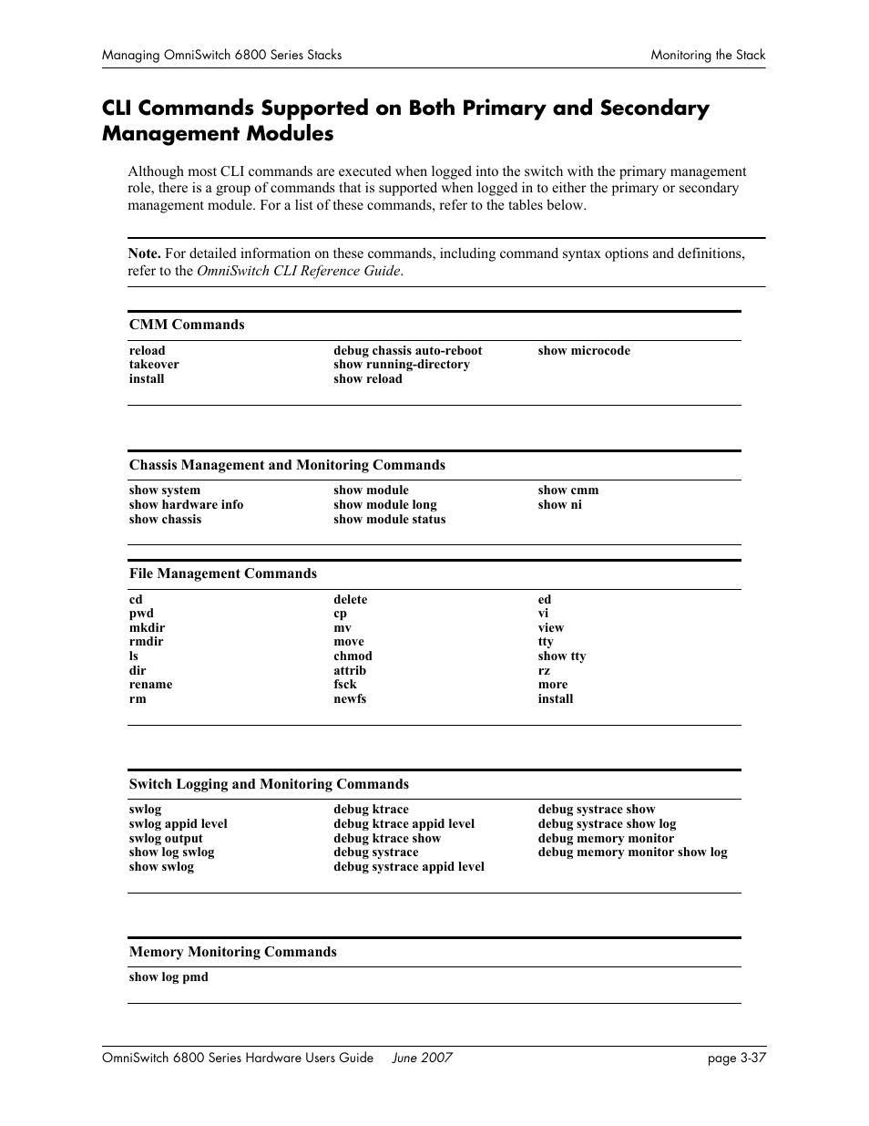 Alcatel-Lucent OMNISWITCH 6800 User Manual | Page 117 / 134