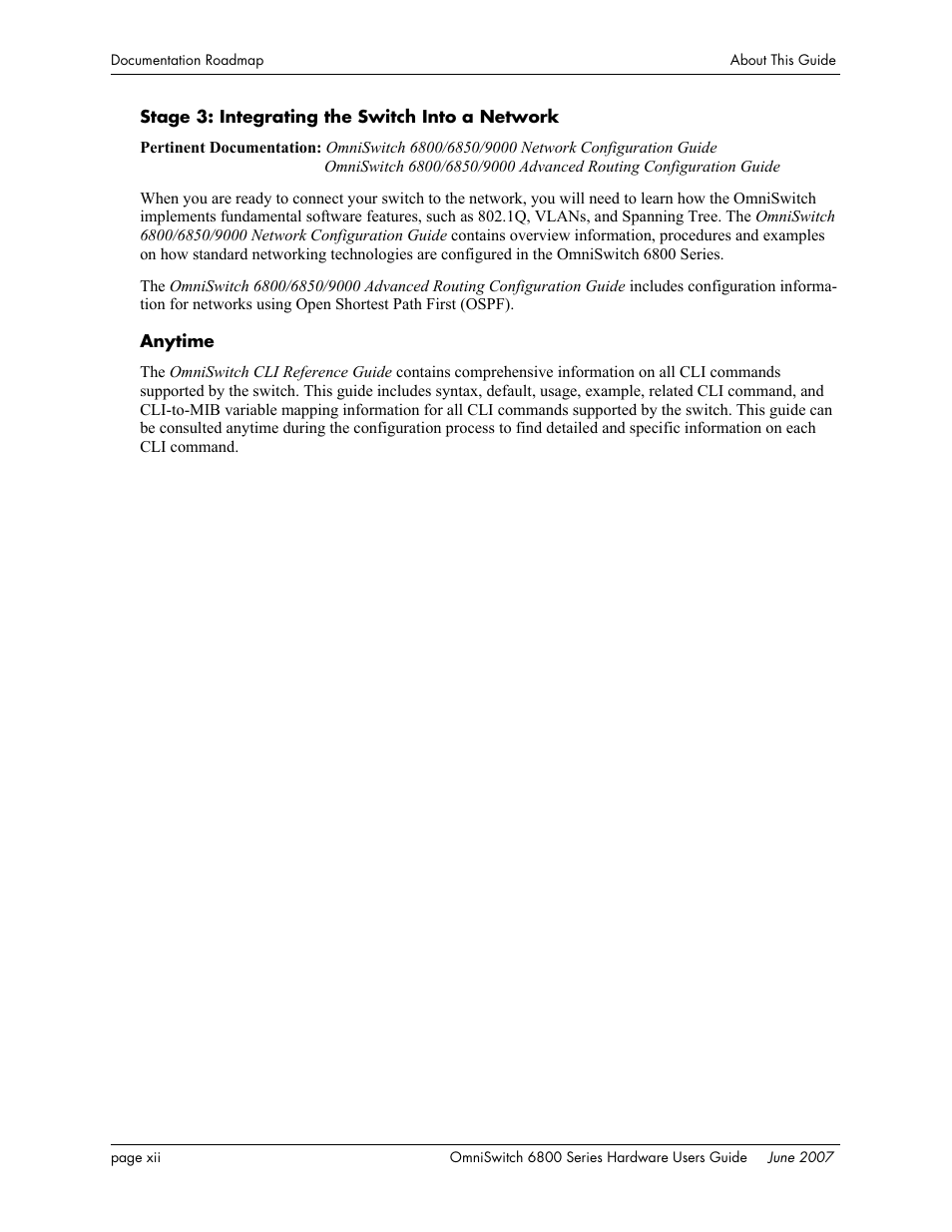 Alcatel-Lucent OMNISWITCH 6800 User Manual | Page 12 / 134