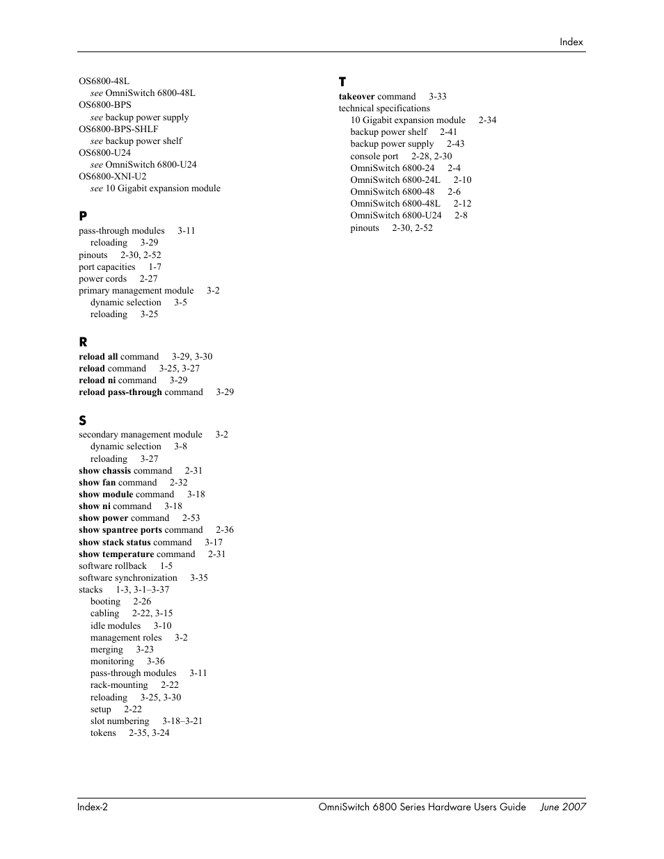 Alcatel-Lucent OMNISWITCH 6800 User Manual | Page 134 / 134