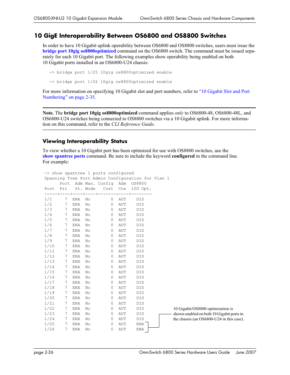 Alcatel-Lucent OMNISWITCH 6800 User Manual | Page 62 / 134