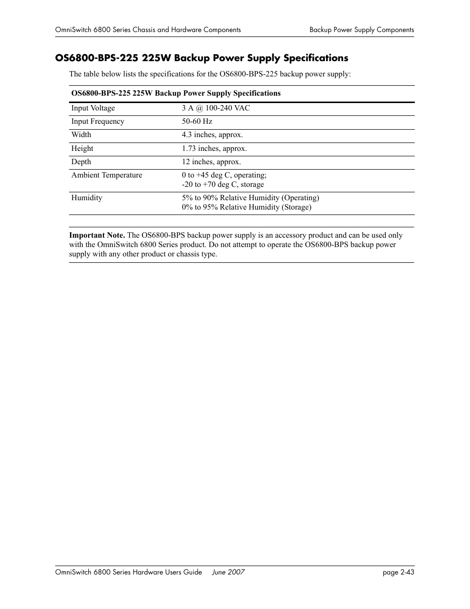 Alcatel-Lucent OMNISWITCH 6800 User Manual | Page 69 / 134