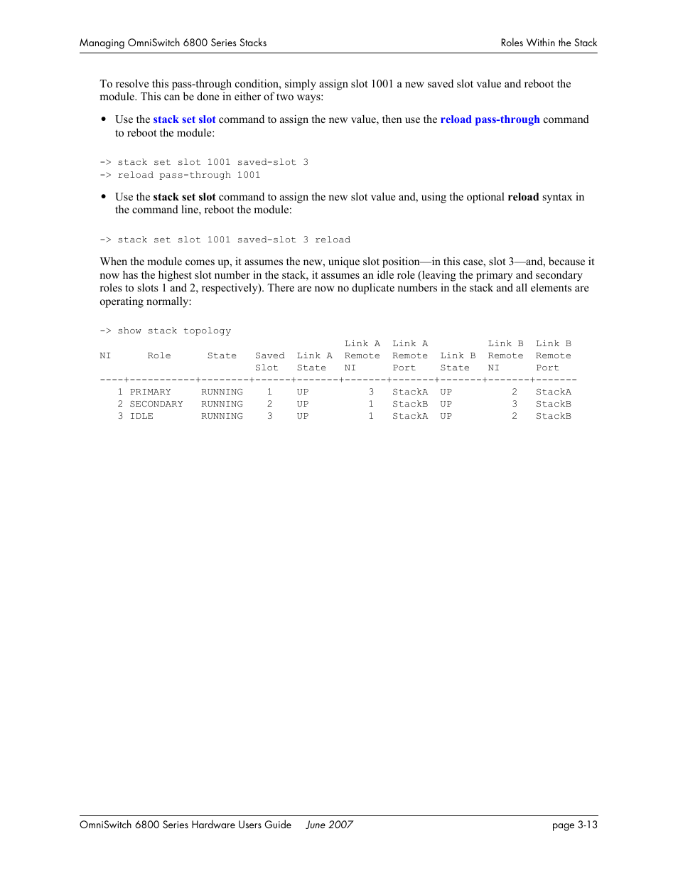 Alcatel-Lucent OMNISWITCH 6800 User Manual | Page 93 / 134