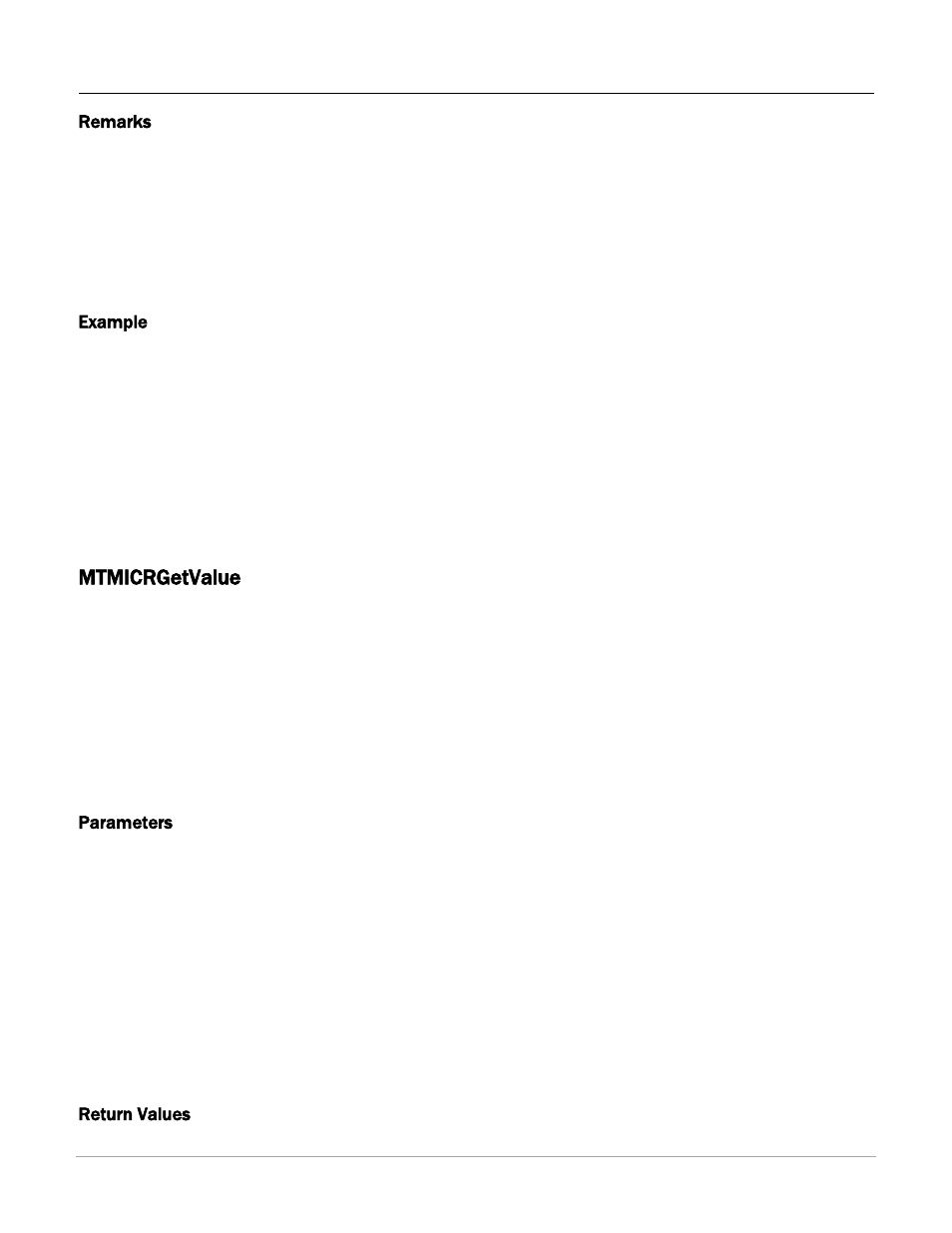 Mtmicrgetvalue | MagTek IMAGESAFE99875500 User Manual | Page 20 / 109
