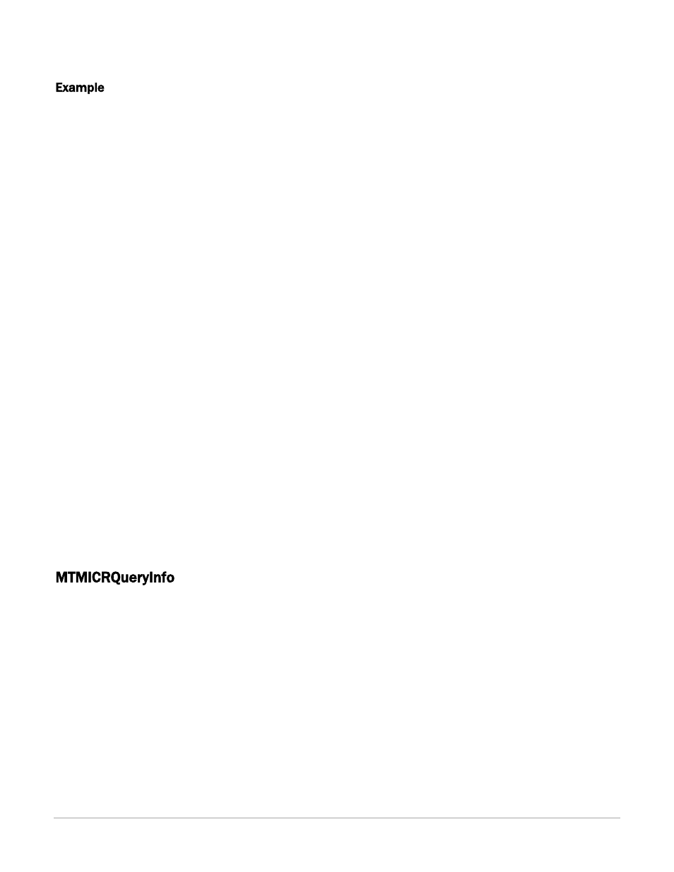 Mtmicrqueryinfo | MagTek IMAGESAFE99875500 User Manual | Page 23 / 109