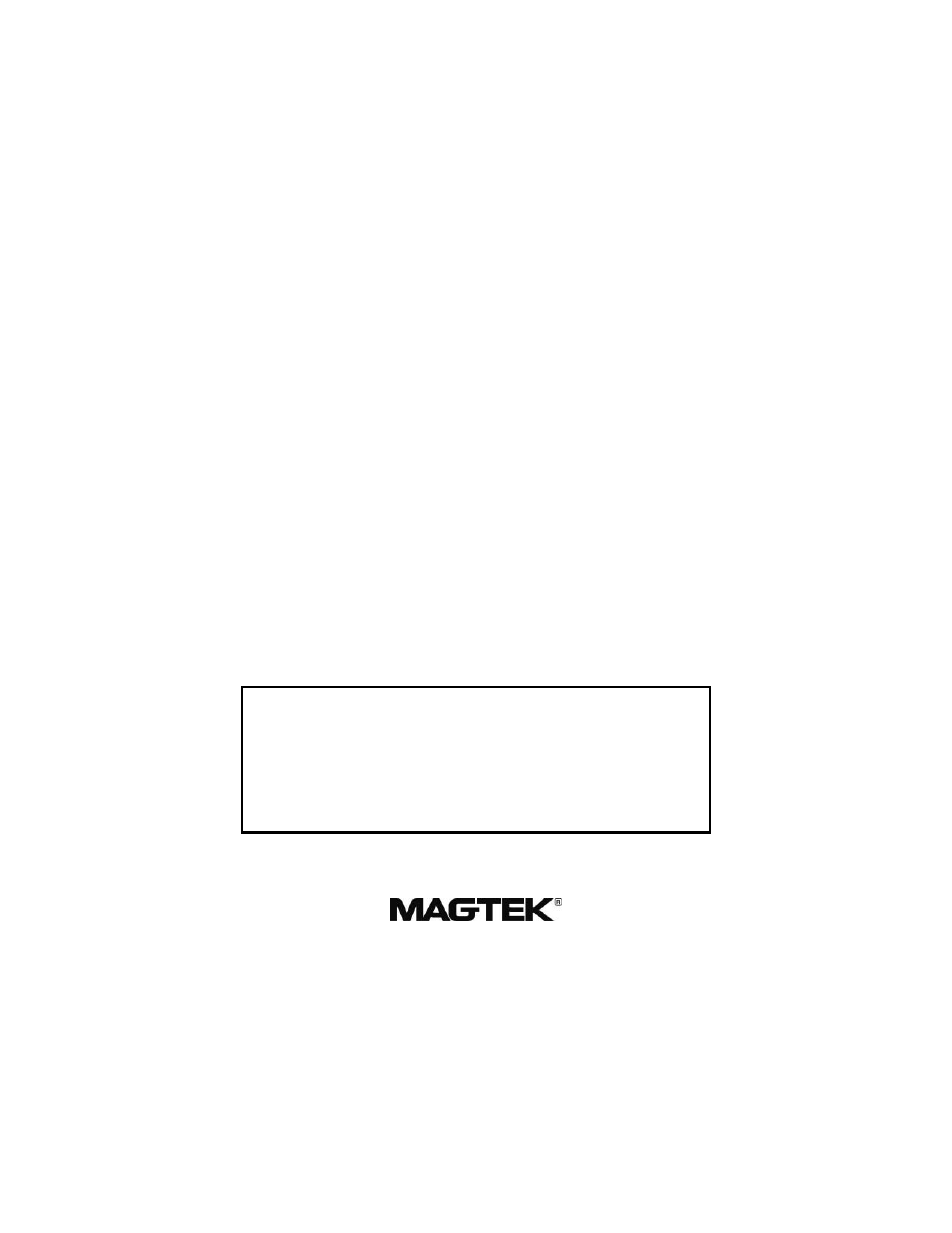MagTek Excella API OCX99875557 User Manual | 22 pages