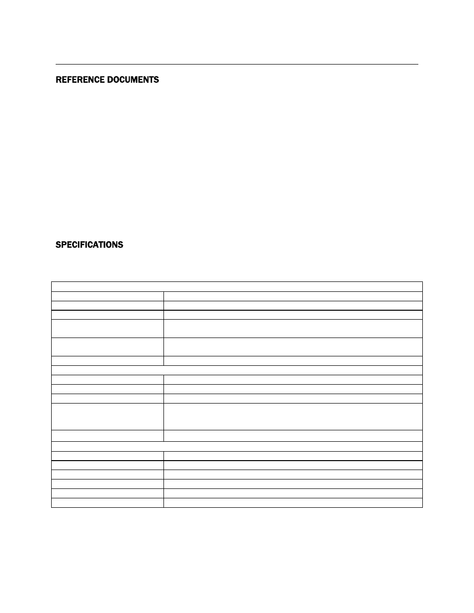 Reference documents, Specifications | MagTek MICRSafe99875466 User Manual | Page 11 / 79