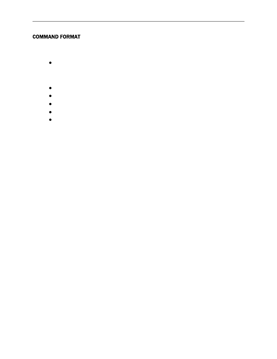 Command format | MagTek MICRSafe99875466 User Manual | Page 18 / 79