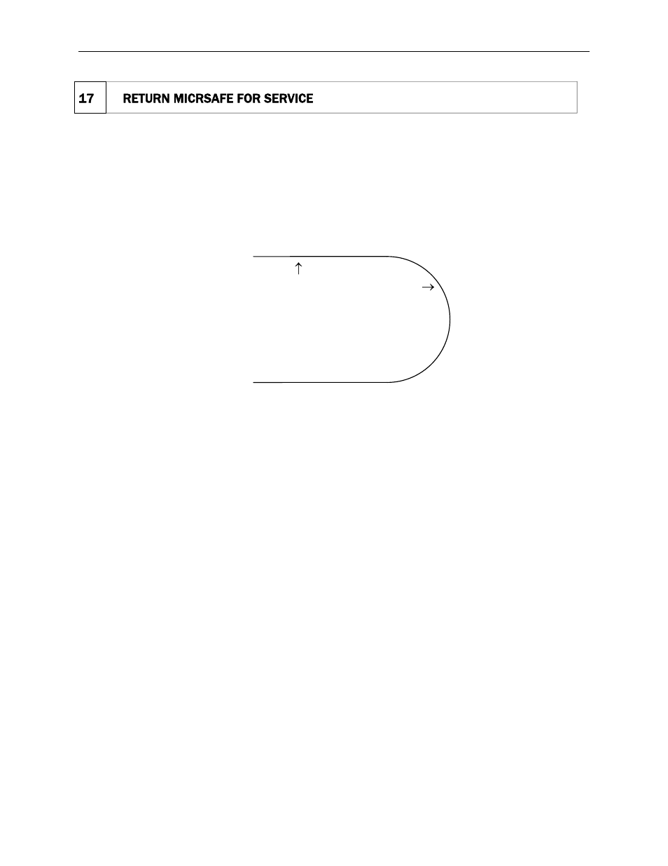 17 return micrsafe for service, Return micrsafe for service | MagTek MICRSafe99875466 User Manual | Page 67 / 79